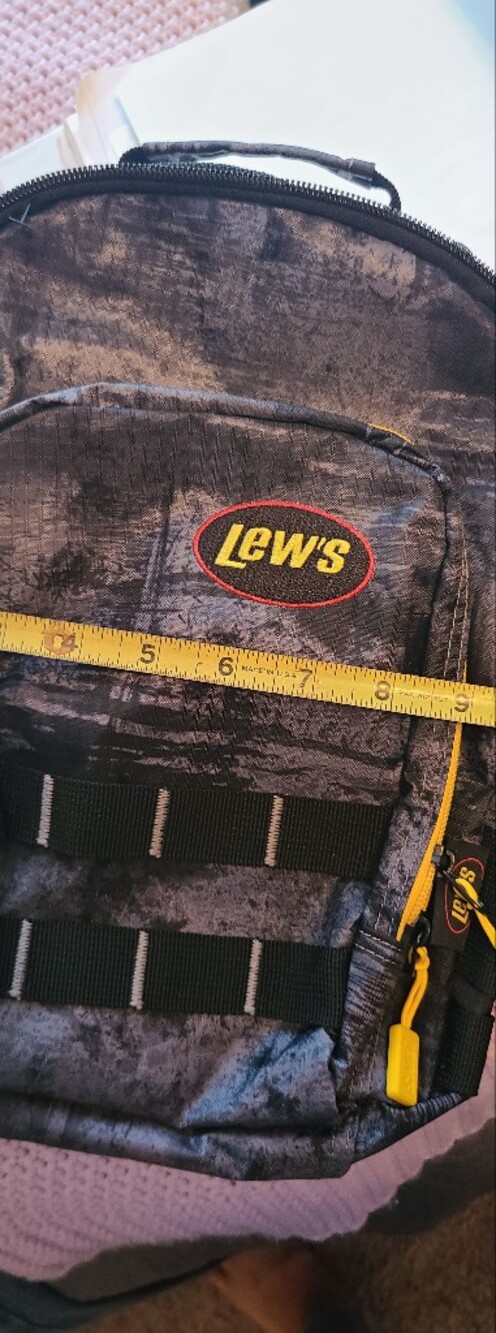 Lew's 3600 Sling Tackle Bag with Yellow Trim - Picture 5 of 7